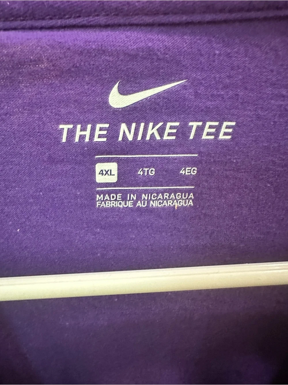 NWOT The Nike Tee Purple T-Shirt